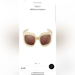 GUCCI Hollywood Forever Sunglasses